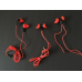 JBL Inspire™ 200 red Į ausis įstatomos sportinės ausinės